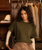 Women's Short Sleeve Sweatshirt
